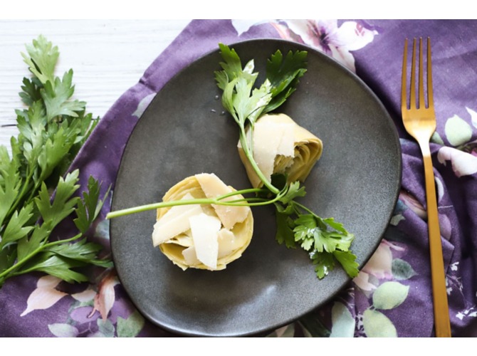 Carciofi in padella, aglio e prezzemoloalt