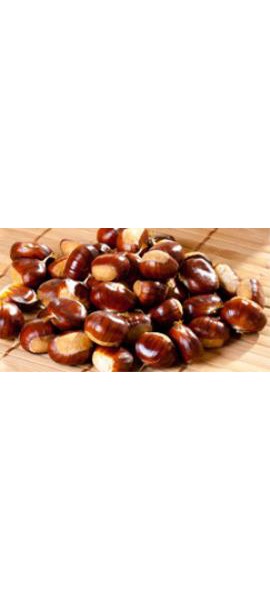 Castagne calde con burro