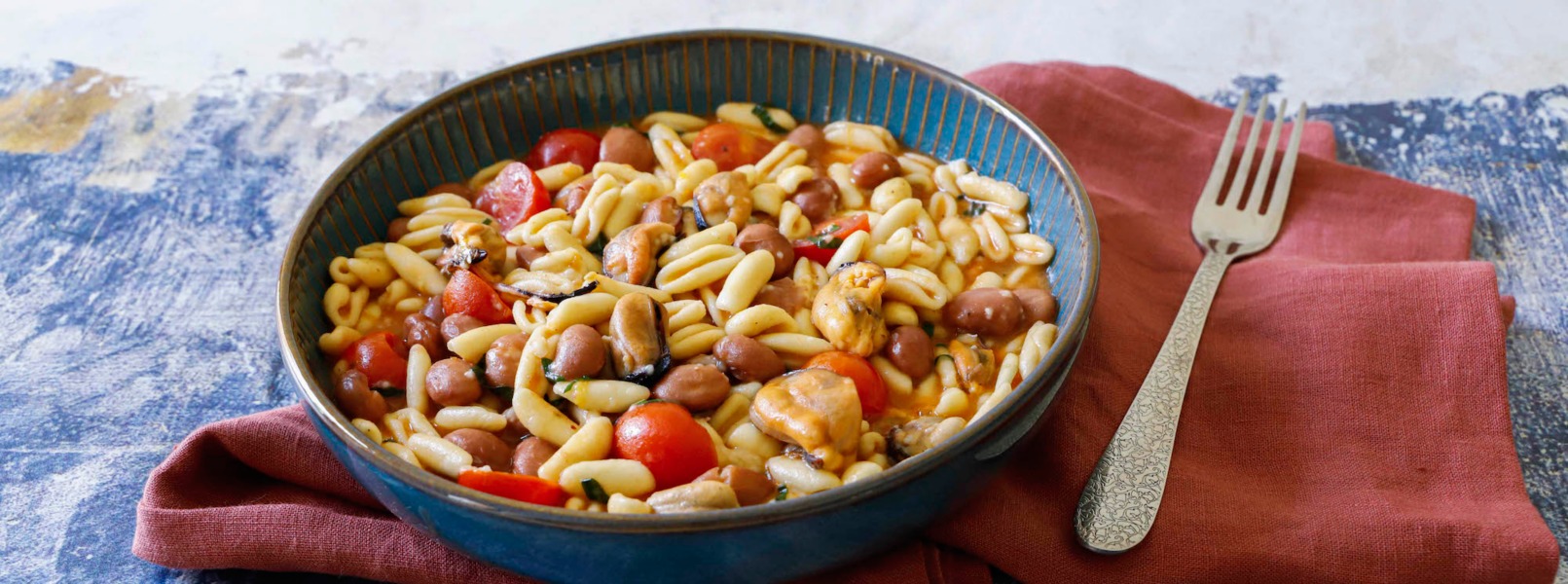 Cavatelli cozze e fagioli, ricetta classica pugliese