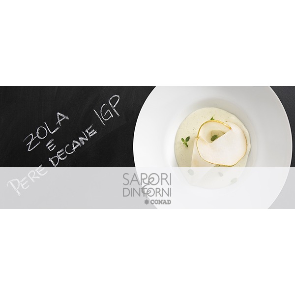 Crema gorgonzola e pere decane