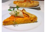 Crostata salata di pasta brisè con crema di zuccaalt