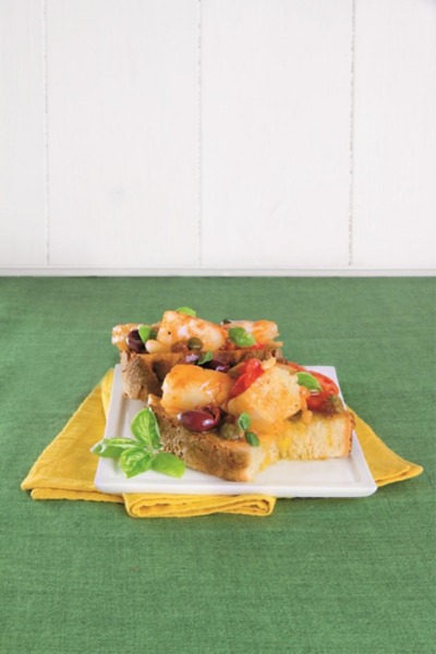 Crostoni di stoccafisso di Norvegia