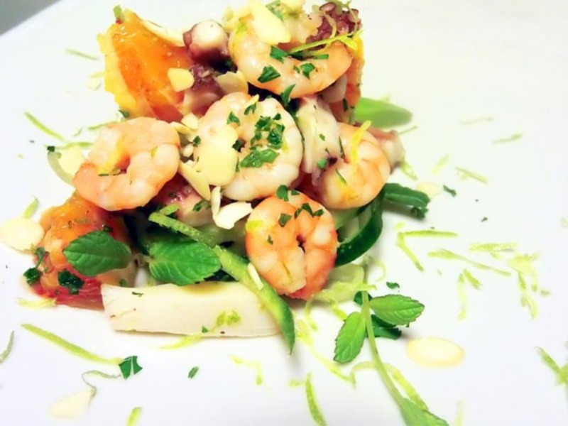 Crudo e cotto di mare al sapore d'Oriente