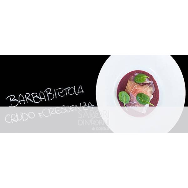 Barbabietola con prosciutto crudo e crescenza