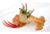 Finger food di scampi e mele Marlenealt