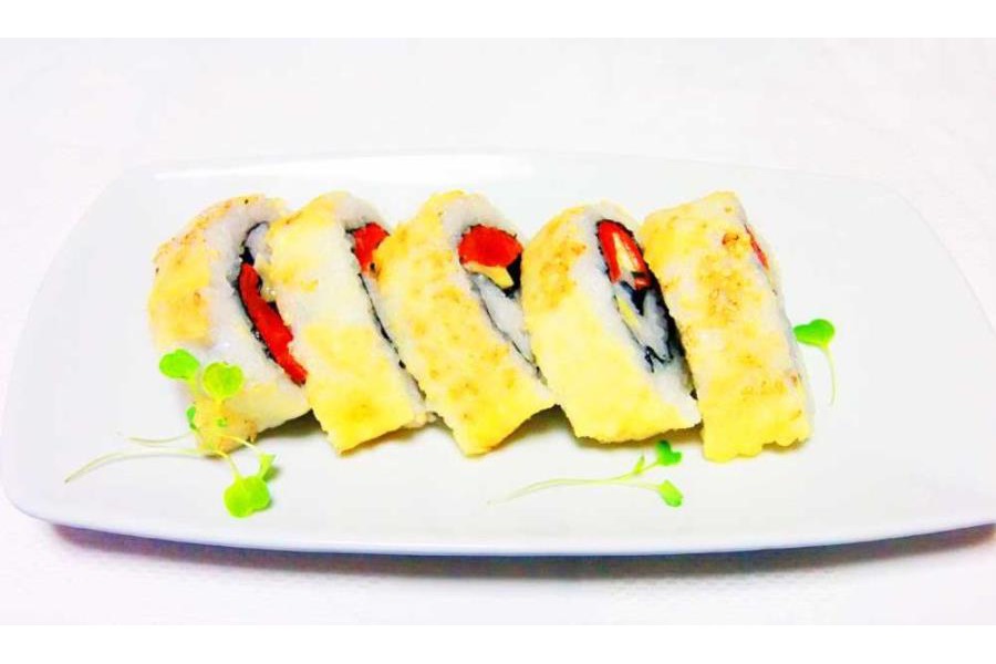 Fusion sushi con note della Val di Non