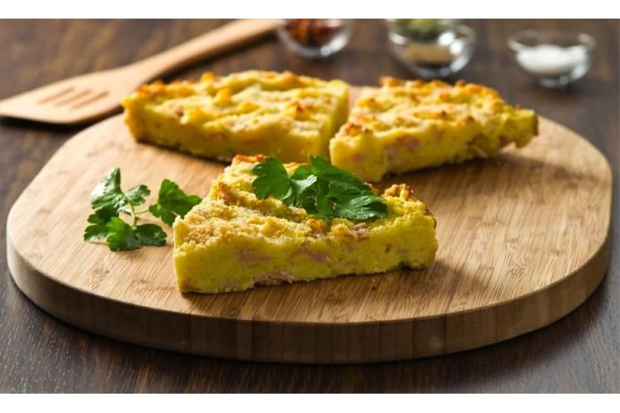 Gateau di patate e salame