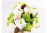 Gnocchi di ricotta e pesto con baccalà spadellato al lattealt