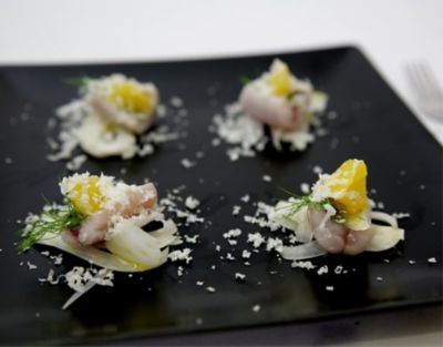 Insalatina di sugarello e salva cremasco Dopalt