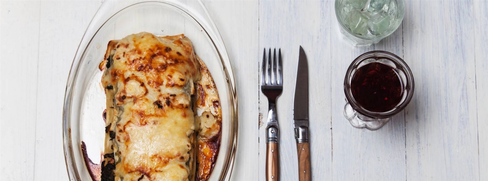 Lasagnette al radicchio con Provolone Valpadana Dop dolce