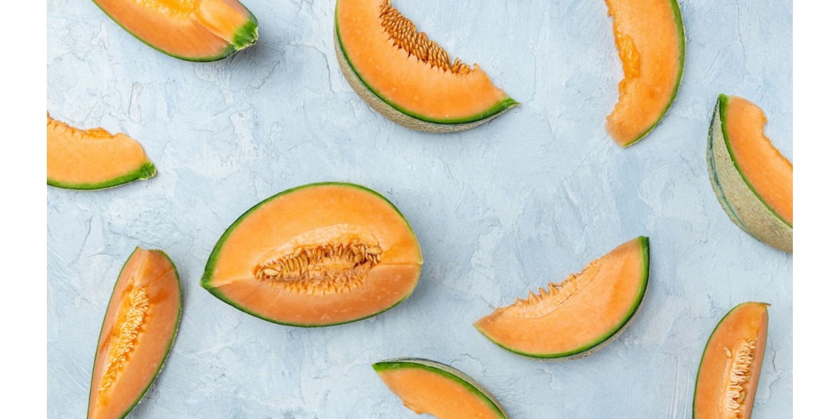 Melone arancione per mantenere viva l'abbronzatura