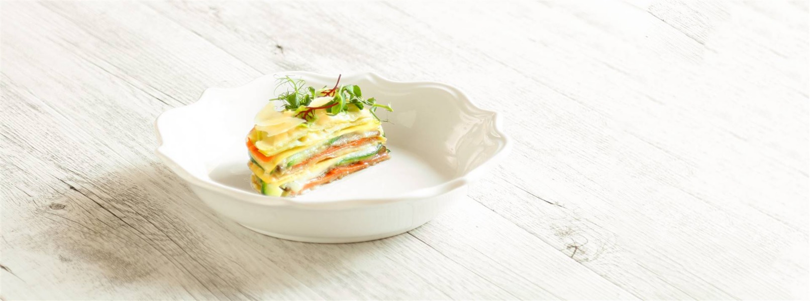 Pasta al forno gourmet, la pasta vegetariana