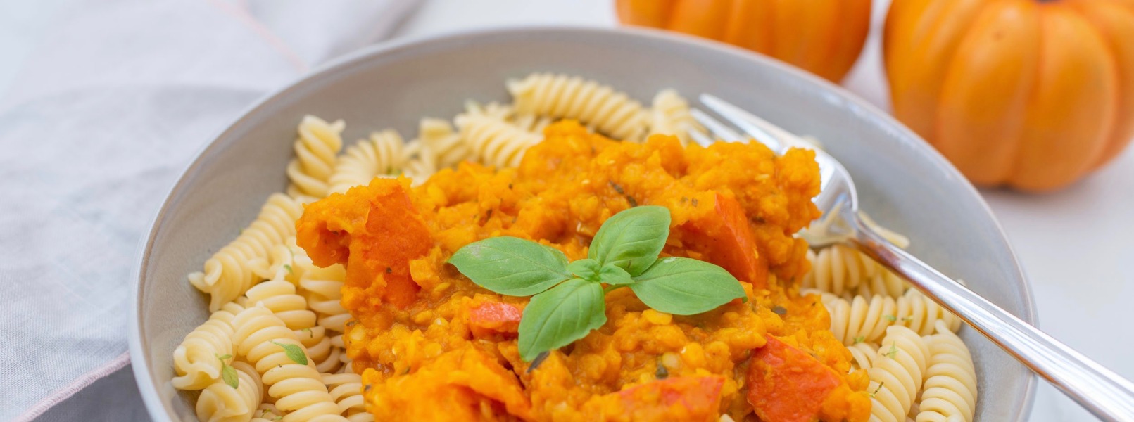Pastasciutta con la zucca