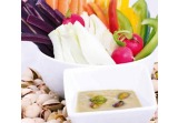 Pinzimonio di verdure con dressing di pistacchialt