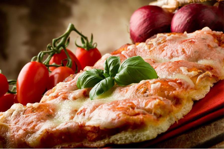 Pizza con cipolle di Tropea