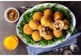 Frittelle di riso avanzato con funghi e taleggioalt