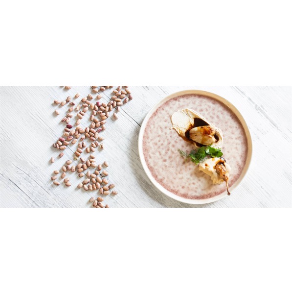 Quaglia con fagioli e mandorle