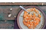 Risotto di zucca mantovana con Montasio Dopalt