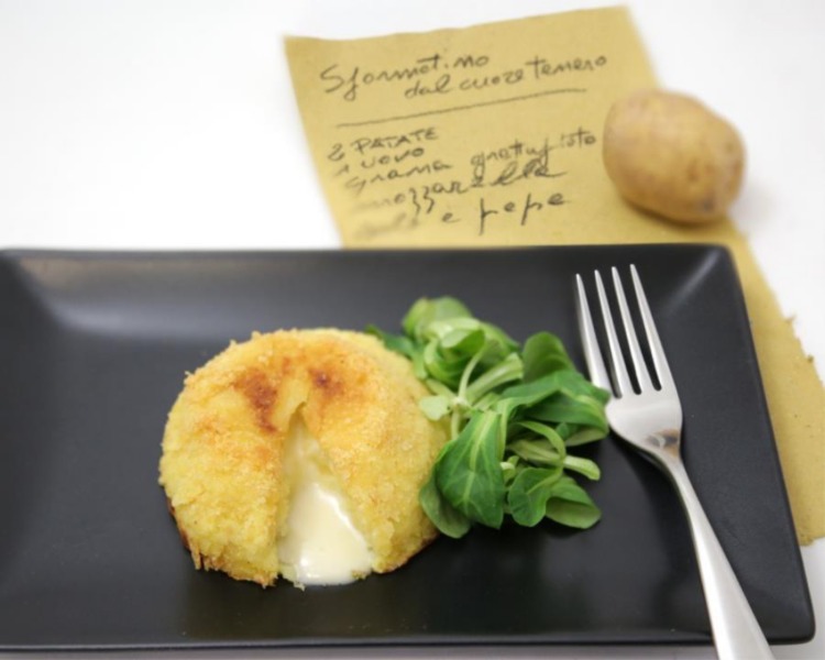 Sformatino di patate della Sila dal cuore tenero