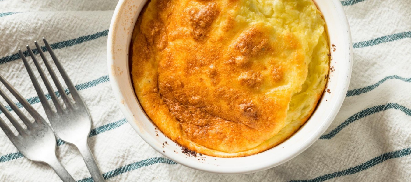 Soufflé al formaggio con Toma Piemontese DOP