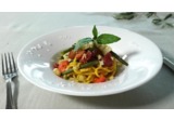 Spaghetti al torchio con verdure e Fiore di Sale Gemma di Marealt