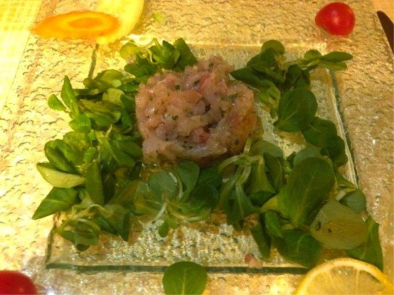 Tartare di branzino