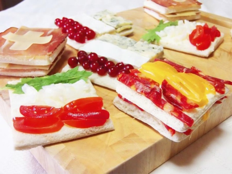 Tartine e tramezzini da mondiale