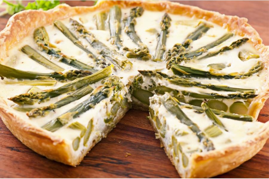 Torta di asparagi