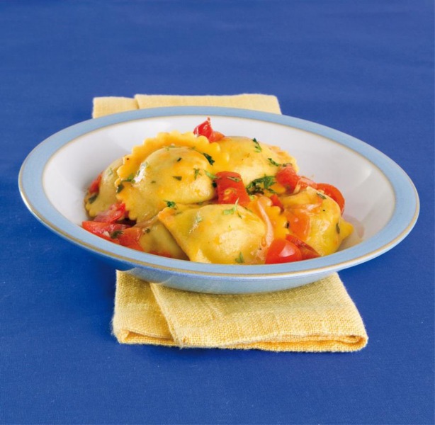 Tortelloni di stoccafisso di Norvegia all'anconetana 