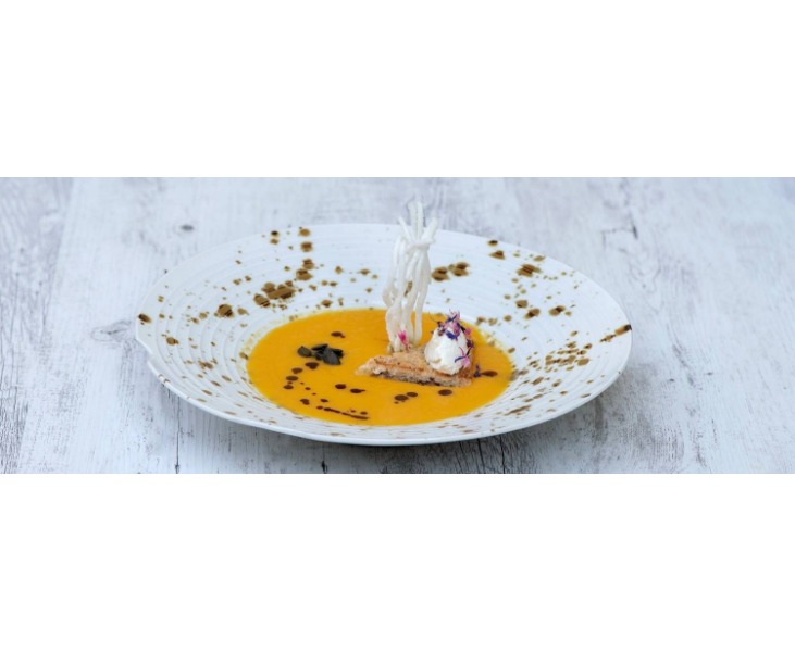 Vellutata di zucca senza glutine