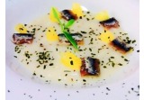 Vichyssoise di cavolfiori con acciughe e polpa di limonealt