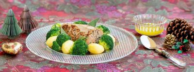 Arrosto di vitello con broccoletti e patate, l'arrosto di girello per Natalealt