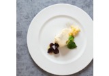 Baccalà al latte, pere e cipolle caramellate al balsamicoalt