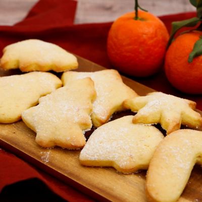 Biscotti al mandarino, la ricetta perfetta per Natalealt