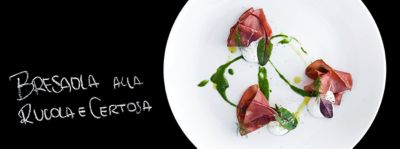 Bresaola della Valtellina IGP alla rucola e certosaalt