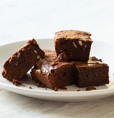 Deliziosi Brownies alle mandorle e cioccolato fondentealt