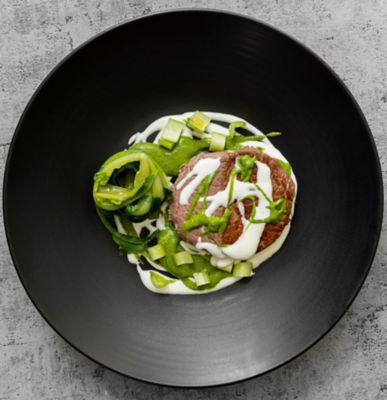 Filetto di manzo, cicoria e Asiagoalt