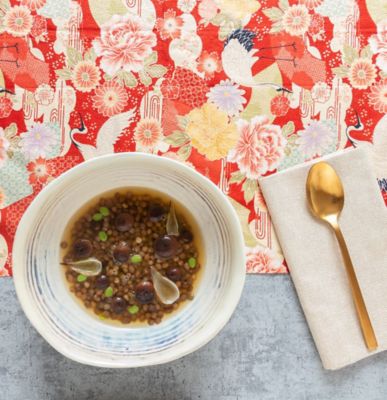 Lenticchie in brodo con funghi pioppinialt