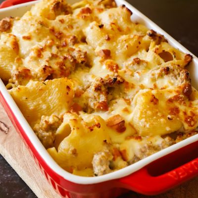 Lumaconi con salsiccia e scamorza: ricetta sfiziosa e facilealt