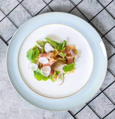 Magatello maturato con salsa verde e rapanellialt