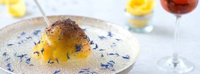 Mimosa di bufala, cocco e mangoalt