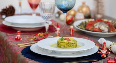 Menu di Natale, una festa di Natale in stile folk