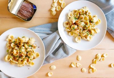 Orecchiette pugliesi con le acciughealt
