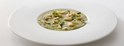 Cous Cous con pesto di mandorle, menta e pistacchialt