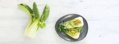 Pak choi con salsa di cocco al curryalt