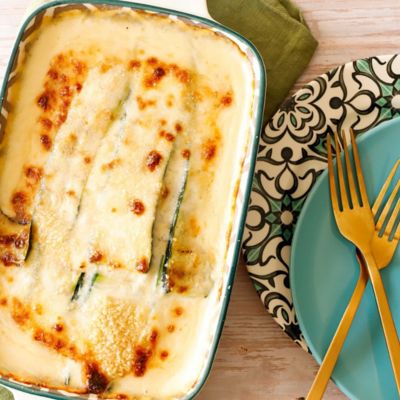 Parmigiana bianca di zucchinealt