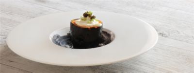 Patata al cartoccio con panna acida, erba cipollina e cavialealt