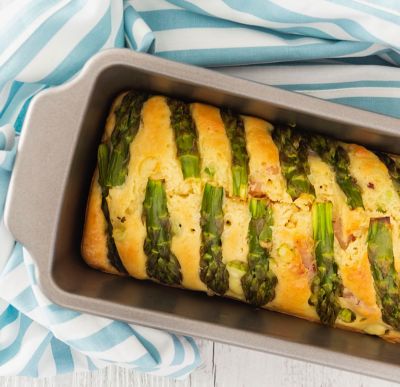 Plumcake salato agli asparagialt