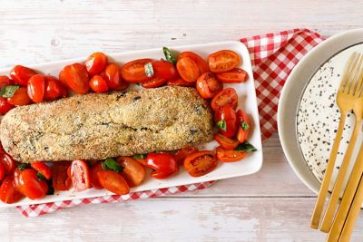 Polpettone di melanzane senza patatealt
