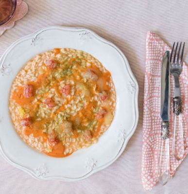 Risotto limone e gamberi alt